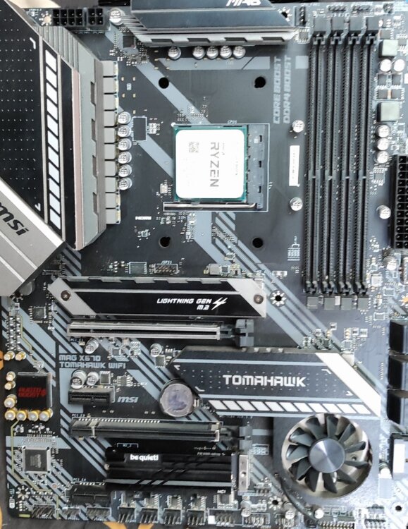 Ryzen 9 5900x + MSI x570 Tomahawk Wifi