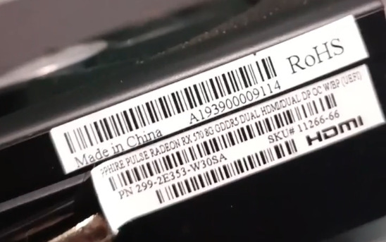 Видеокарта SAPPHIRE PULSE Radeon RX 570 8GB GDDR5 256bit