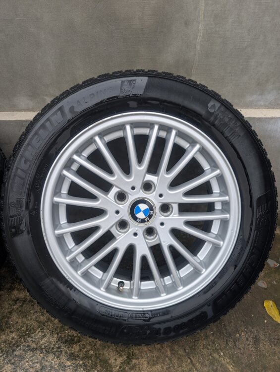MICHELIN Alpin 6 215/60 R17 BMW 110 стиль