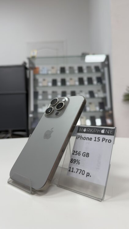 iPhone 15 Pro 256 GB 89% ГАРАНТИЯ РАССРОЧКА