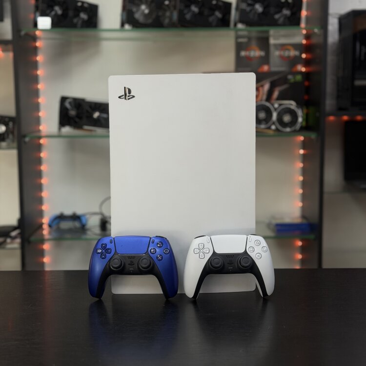 PlayStation 5 FAT версия с дисководом| 2 геймпада