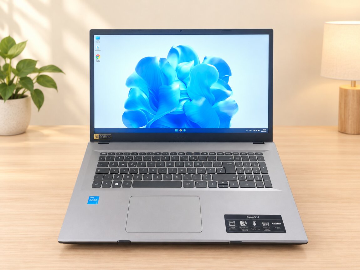 Acer Aspire 3 A317-55P 17,3″, 8/512 ГБ, как новый