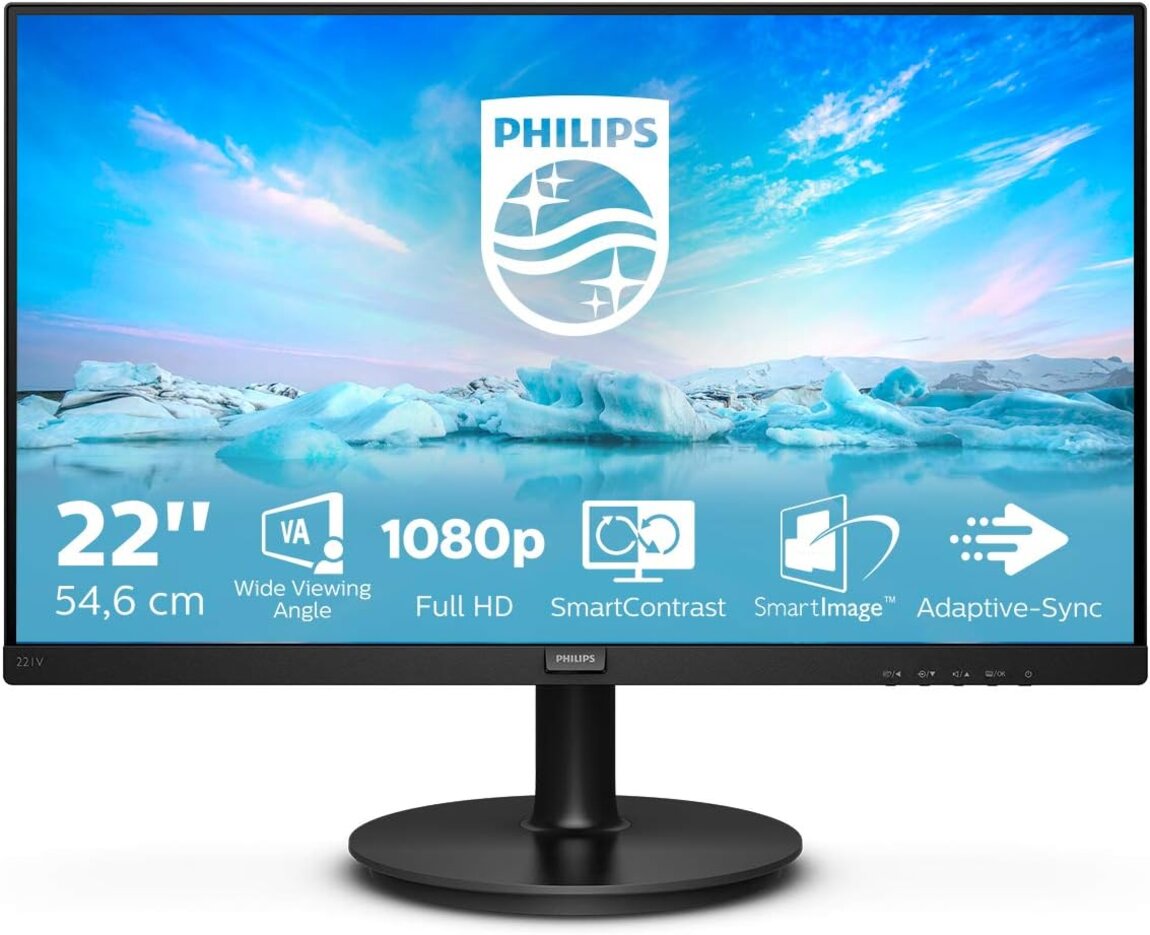 Монитор Philips 221V8 (V Line)