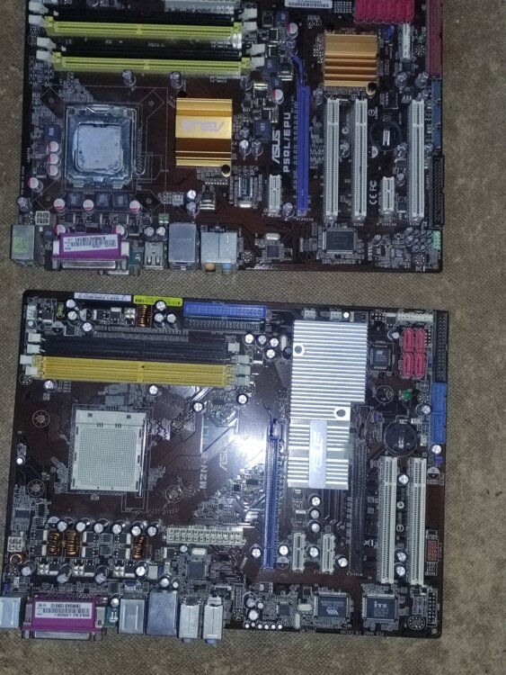 Комплекты на мат. платах: Biostar, Asus