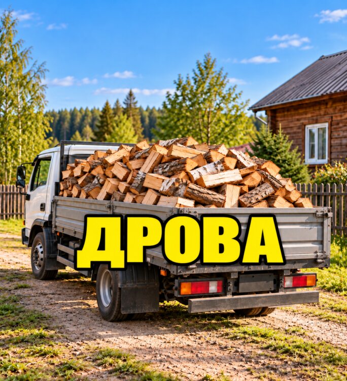 Дрова фруктовых пород. Доставка