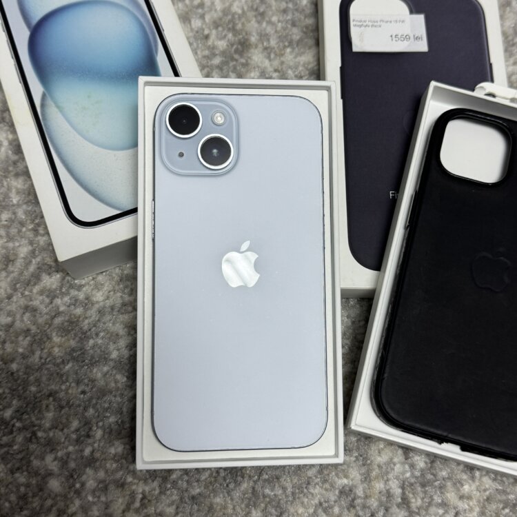 iPhone 15, 128GB, 86%, blue