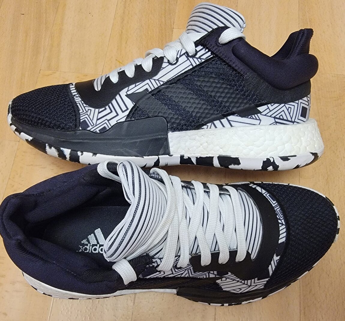 Стильные кроссовки ADIDAS Marquee Boost Low OREO. ОРИГИНАЛ 42 -