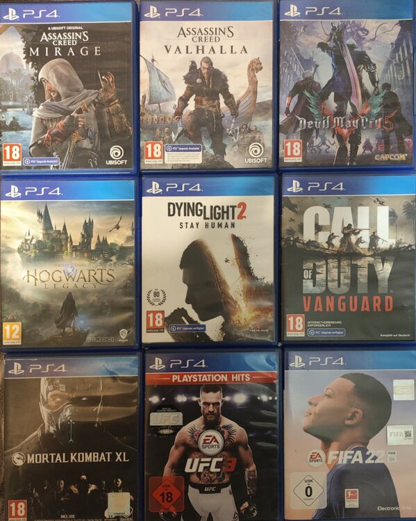 Обмен/Продам игры на PS4 (PS5)