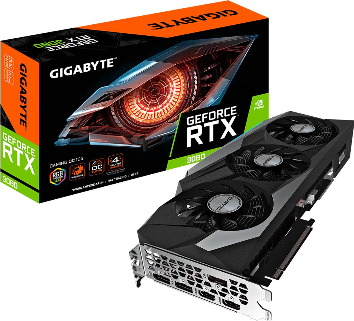 Продам мощную видеокарту GeForce RTX™ 3080 GAMING OC 10G