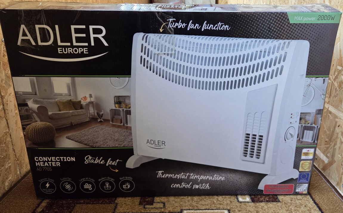Продам конвекторный обогреватель Adler 7705