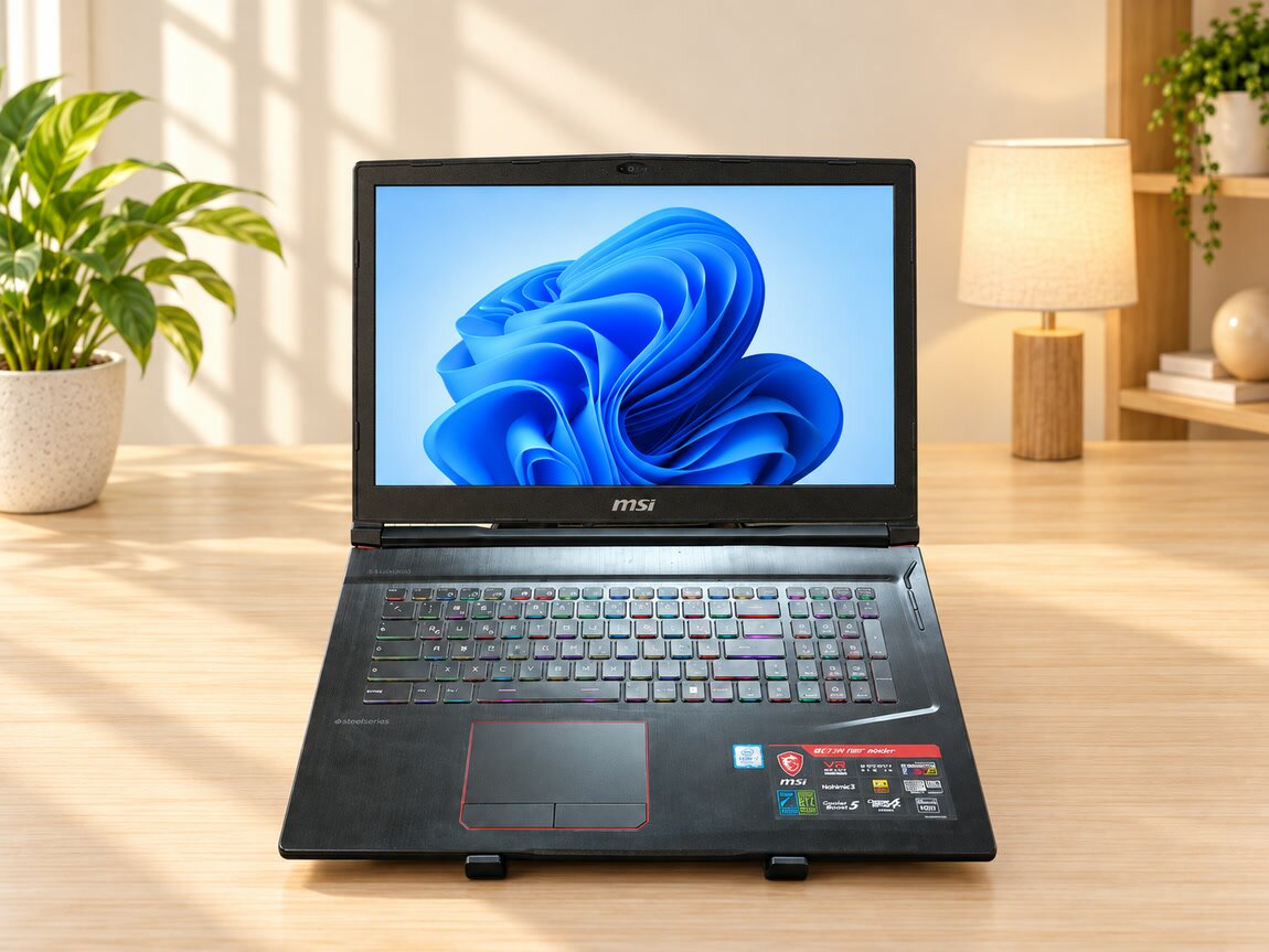 MSI GE73VR 17,3" 120Гц / i7-7700HQ / GTX 1070 8GB / 16GB / SSD+1TB
