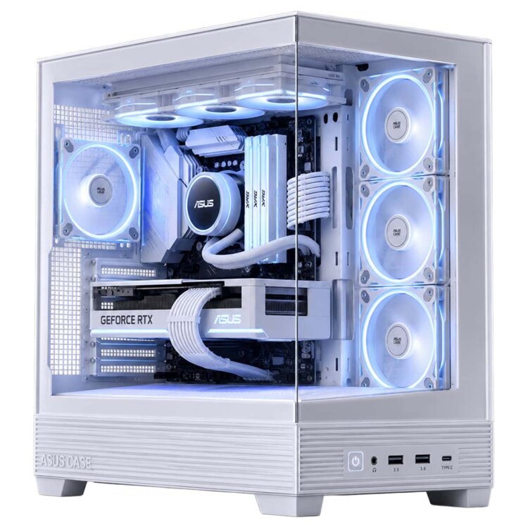 ⚪ Продам корпус для ПК ASUS A31-Plus TG White