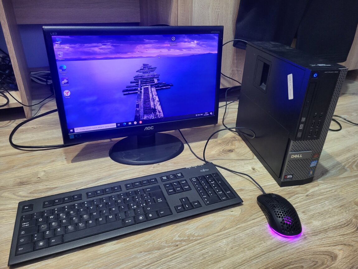 Отличный компьютер i-5, 16 ddr3, 1 ТБ + монитор