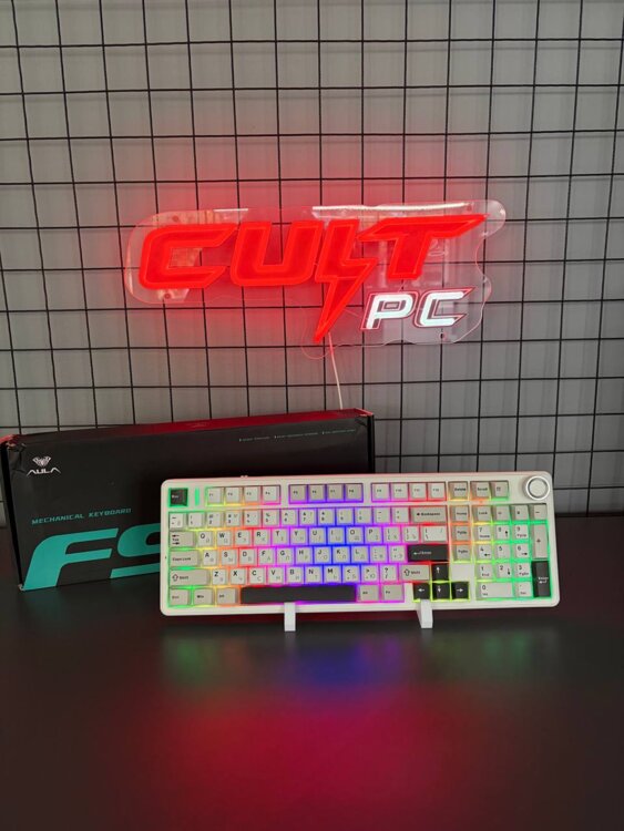 AULA F99 PRO — БЕСПРОВОДНАЯ ИГРОВАЯ МЕХАНИЧЕСКАЯ КЛАВИАТУРА