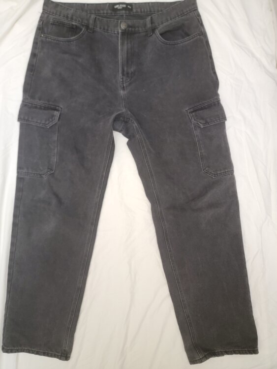 Джинсы карго LC Waikiki (LCW Jeans Baggy) W34 (ОТРЕМОНТИРОВАНЫ)