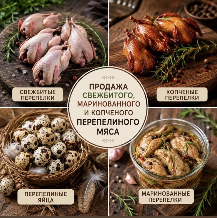 Продажа перепелов