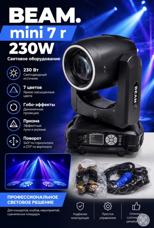 BEAM mini 7R