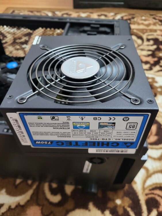 НАДЕЖНЫЙ БП-CHIEFTEC(750w) 85+модульный на пломбе!! НОВЫЙ