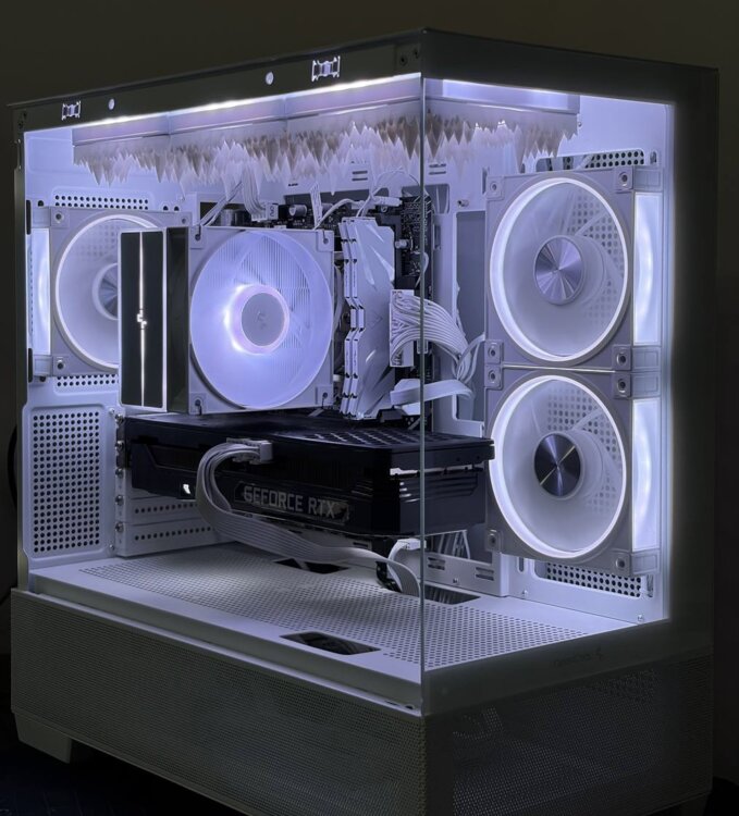 Белый ПК| RTX 3070Ti + i5-12600K + 32Гб|