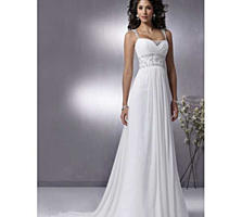 Продам свадебное платье в греческом стиле и перчатки