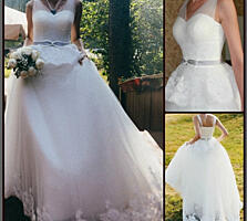 Авторское свадебное платье в идеальном состоянии