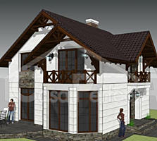 Casa cu 2 etaje, eficient termic, planimetrie functionala