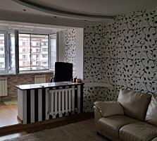 Buiucani. L. Deleanu! Apartament cu 2 odăi, euroreparatie, mobilat.