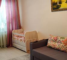 Se vinde apartament cu 1 cameră la Riscani! Euroreparatie, mobilat.