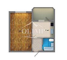 Apartament cu 1 odaie la Botanica! Seria MS. Cu reparatie.