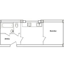 Apartament la sol, 1 cameră, autonomă, Poșta Veche, str. Bariera Orhei