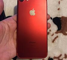 Iphone 7 red 128gb в отличном состоянии! Торг.