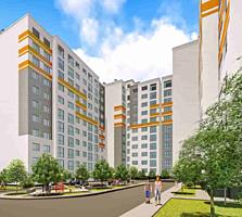 Sprâncenoaia. Complex locativ nou, apartament cu 2 odai + living.