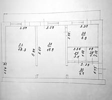 Продам 2-комнатную квартиру в районе швейной фабрики, Пушкина, 4