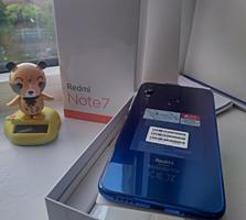 Тестированный Сяоми Redmi note 7 3/32 Gb Blue VoLTE + стекло Q. C 3.0