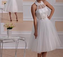 Rochie de mireasa scurta noua, pentru inscrieri sau cununii!