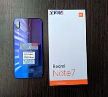 Продам телефон REDMI NOTE7.CDMA+GSM одновременно. Синий. 4/64gb.