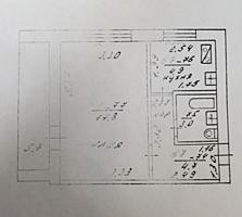 Бендеры, ул. Кагульская, 1-комнатная квартира, 4/5, 30,4/17,8/4,9