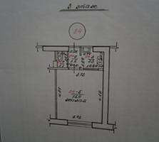 Шелковый(Молдовкабель), 3/4, Комната в общежитии общ. пл. 20,5 (5000$)