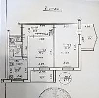 2-комнатная квартира на Суворова, 5/9, 47,8/28,8/6,7, 2 лоджии