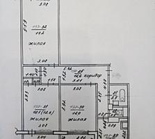 Бендеры, ул. Мацнева, 3-комнатная квартира, 9/9, 71,3/41,3/6,7, 3 лодж