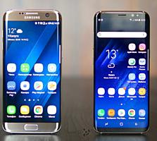 Samsung Galaxy S7, S8, S9