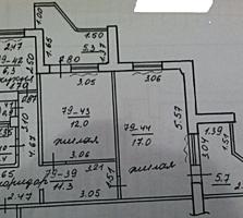 Продам 2-х ком. кв. 7/9 Пентагон г. Бендеры.