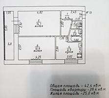 СРОЧНО! Двушка на Гиске с ремонтом, 4/5 эт., балкон 5,9 м2