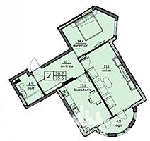 Spre vânzare apartament cu 2 camere cu o suprafață de 70 mp, în ...
