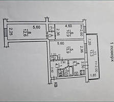 Продам 3 комн. квартиру на Черемушках.