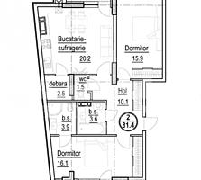 Vă prezentăm un Complex nou locativ în inima orașului! ...