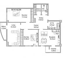În vânzare apartament cu 3 camere în Complex Locativ ”HEFEST” care ..