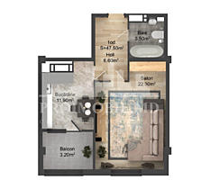 Casa unică în sectorul Ciocana construită din cărămidă ...