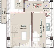 Bloc nou cu numai 5 nivele, 3 apartamente pe etaj, Vă propunem ...