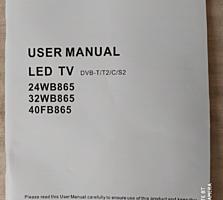 Продам телевизор LED TV BLAUPUNCT диагональ 82 см три тюнера.